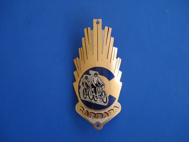 Ancienne Plaque Vélo – Cycles P. GIRARD PARTHENAY (Marque Mercier)